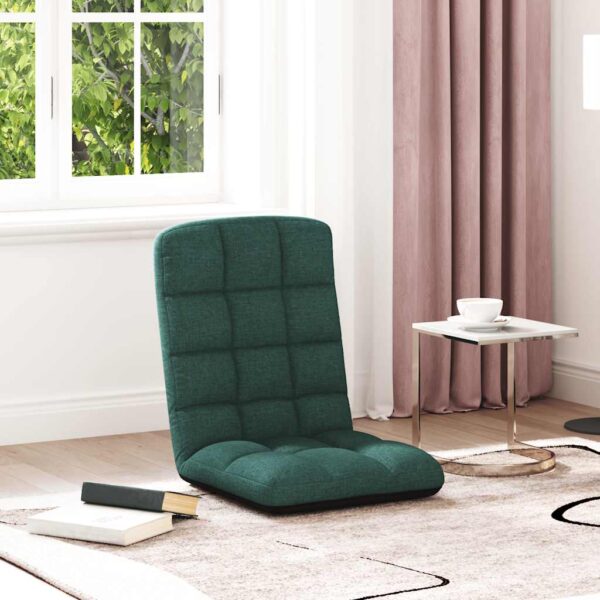 Colchão dobrável 71x51x62 cm tecido verde escuro - Image 2
