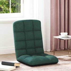 Colchão dobrável 71x51x62 cm tecido verde escuro