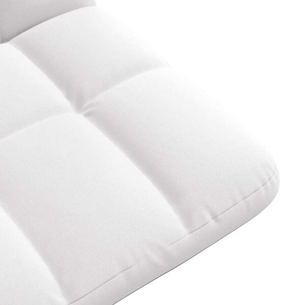 Colchão dobrável 71x51x62 cm tecido branco - Image 7