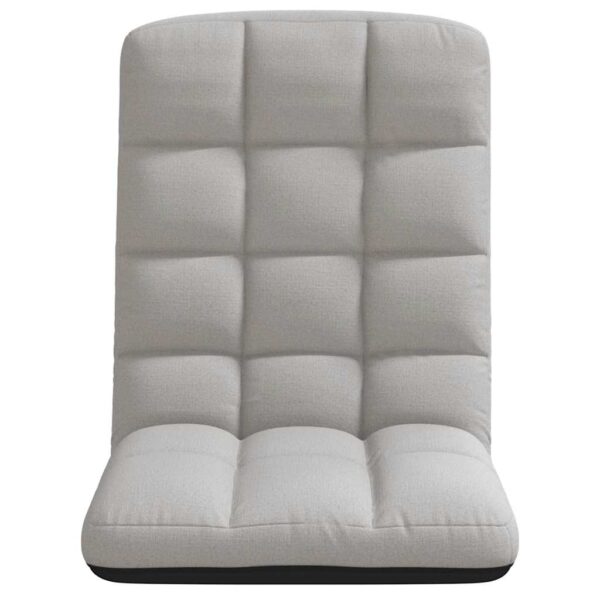 Colchão dobrável 71x51x62 cm tecido cinzento nublado - Image 3