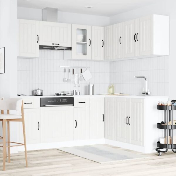 11 peças armário de cozinha conjunto Kalmar branca - Image 2
