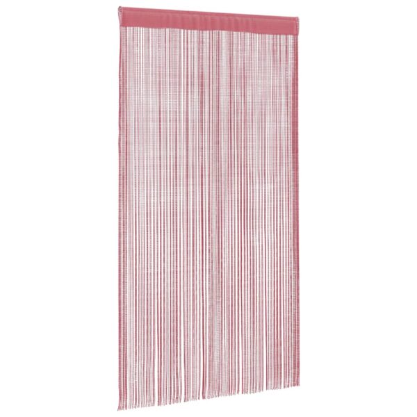 Cortinas de fios 2 pcs 100x250 cm rosa - Image 2