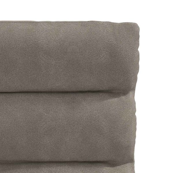 Cadeiras de jantar 2 pcs couro artificial cinzento - Image 7