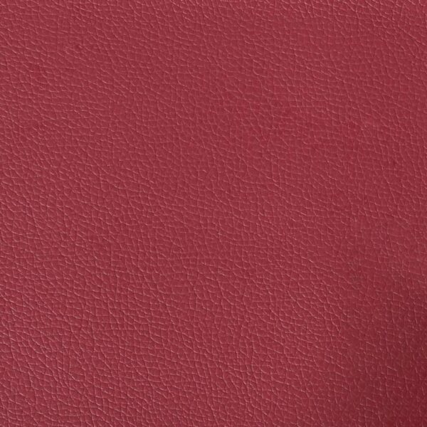 Cadeiras de jantar 2 pcs couro artificial vermelho-tinto - Image 8