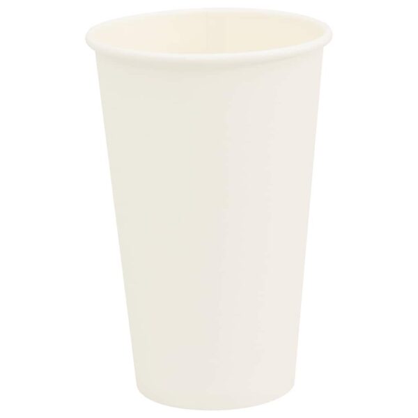 Copos de café de papel 1000 pcs 16oz 400ml branco - Image 2