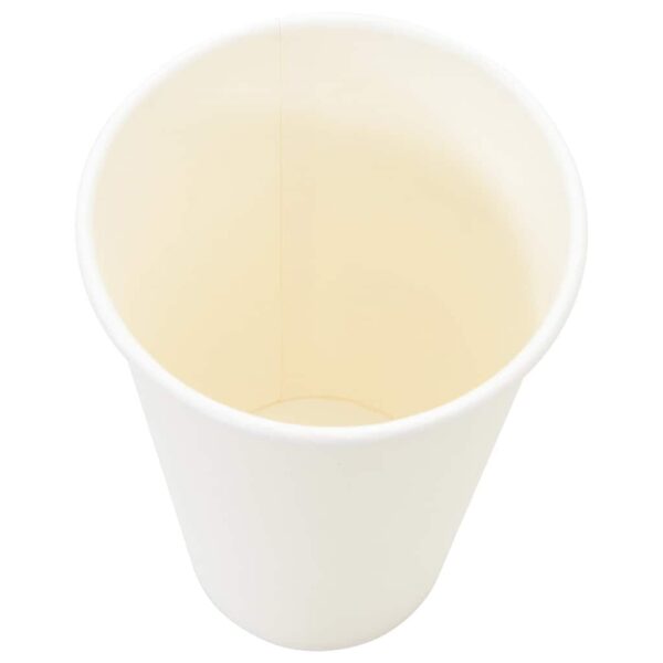Copos de café de papel 1000 pcs 16oz 400ml branco - Image 5