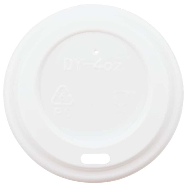 Copos de café de papel com tampas 1000 pcs 4oz 100ml - Image 3