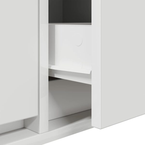 Móvel p/ TV 80x31x25,5 cm derivados de madeira branco - Image 11