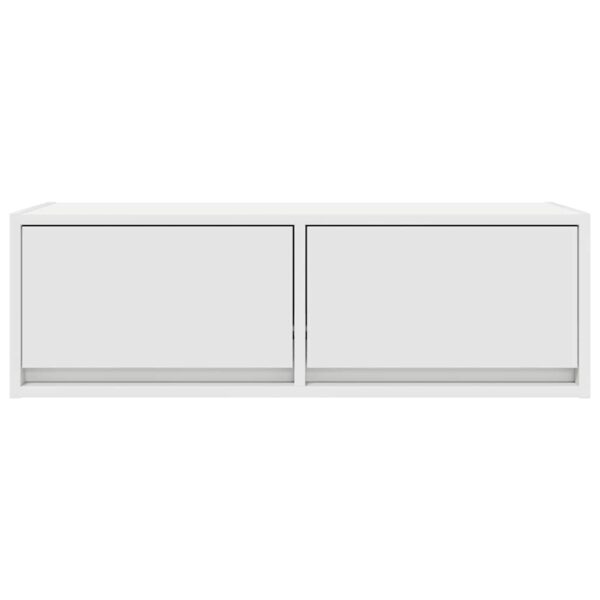 Móvel p/ TV 80x31x25,5 cm derivados de madeira branco - Image 5