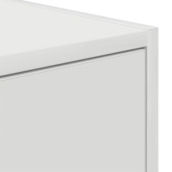 Móvel p/ TV 80x31x25,5 cm derivados de madeira branco - Image 9