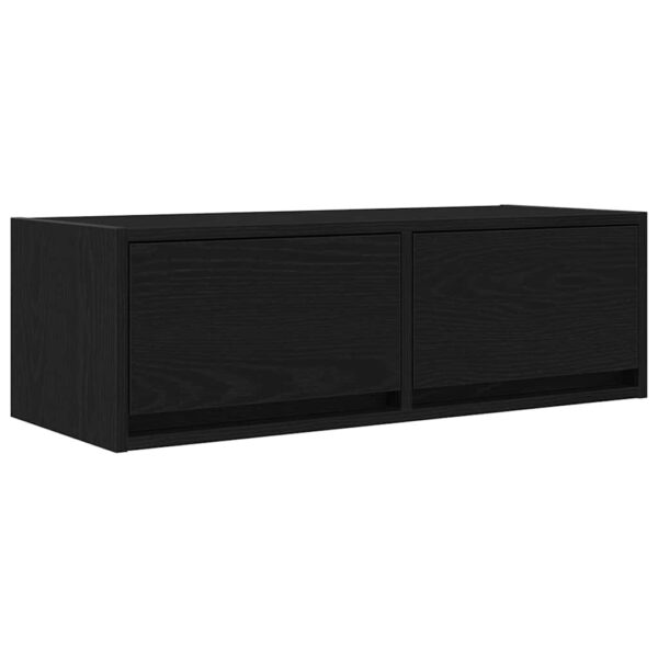 Móveis de TV 2pcs 80x31x25,5cm deriv. madeira carvalho preto - Image 5