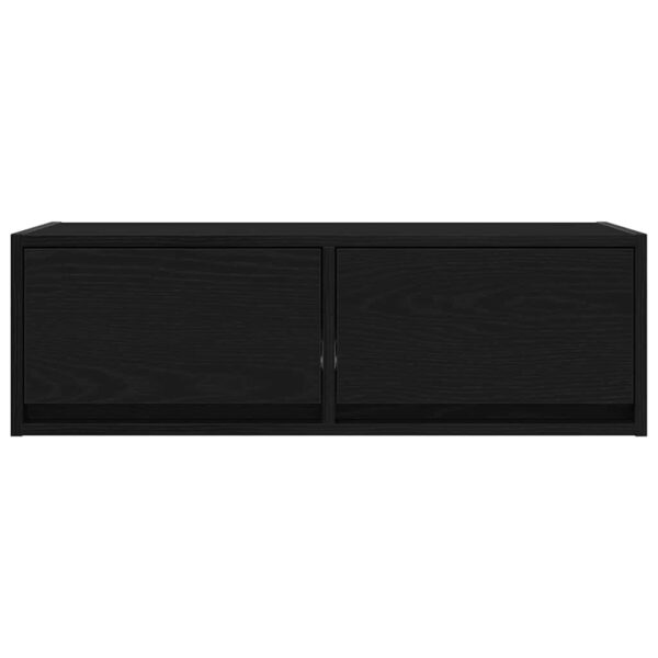 Móveis de TV 2pcs 80x31x25,5cm deriv. madeira carvalho preto - Image 6