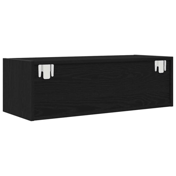 Móveis de TV 2pcs 80x31x25,5cm deriv. madeira carvalho preto - Image 8