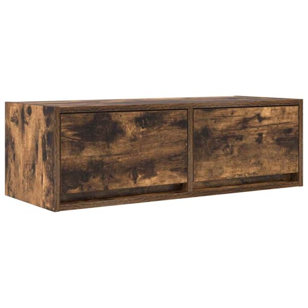 Móveis de TV 2pcs 80x31x25,5cm deriv. madeira carvalho fumado - Image 5