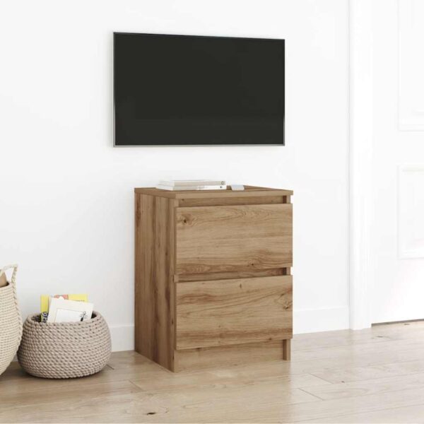 Móvel de TV 40x35x54 cm derivados madeira carvalho artisiano