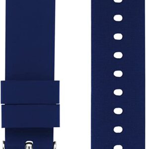 CORREA SILICONA 20MM AZUL PASADOR SMARTWATCH +++