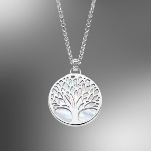 COLAR LOTUS SILVER, PRATA 925