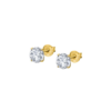 PAR DE BRINCOS LOTUS SILVER, PRATA 925