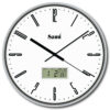 RELOJ DE PARED SAMI RED. 31CM CALEND./TERM.