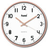 RELOJ DE PARED SAMI RED. 30CM RGOLD