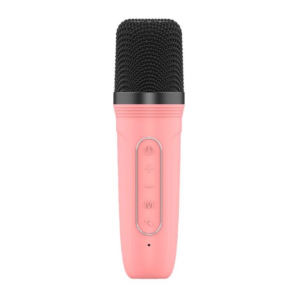Altavoz Bluetooth Universal Música 6W COOL Mini Karaoke + Micrófono Rosa - Image 8