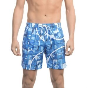 Bikkembergs Fato de Banho Masculino em Poliéster