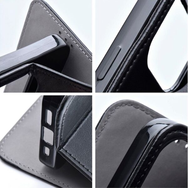 Funda COOL Flip Cover para Honor Magic 7 Lite Liso Negro - Image 5
