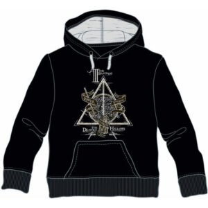 SUDADERA CAPUCHA DEATHLY HALLOWS HARRY POTTER