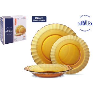 VAJILLA AMBAR 12PC DURALEX PICARDIE