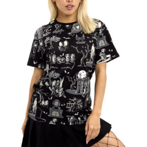CAMISETA UNISEX MANSIÓN EMBRUJADA TALLA XL