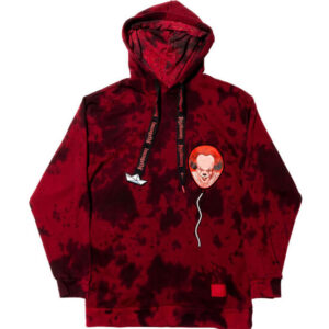 SUDADERA CON CAPUCHA PENNYWISE DE IT TALLA 3X