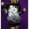 SUDADERA UNISEX QUE BRILLA EN LA OSCURIDAD THE HAUNTED MANSION -TALLA XXXL