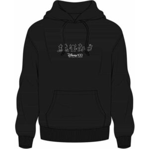 SUDADERA CON CAPUCHA SILUETA PERSONAJES DISNEY 100 L