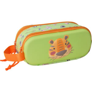 PORTATODO DOBLE 3D SAFTA TIGER 3D