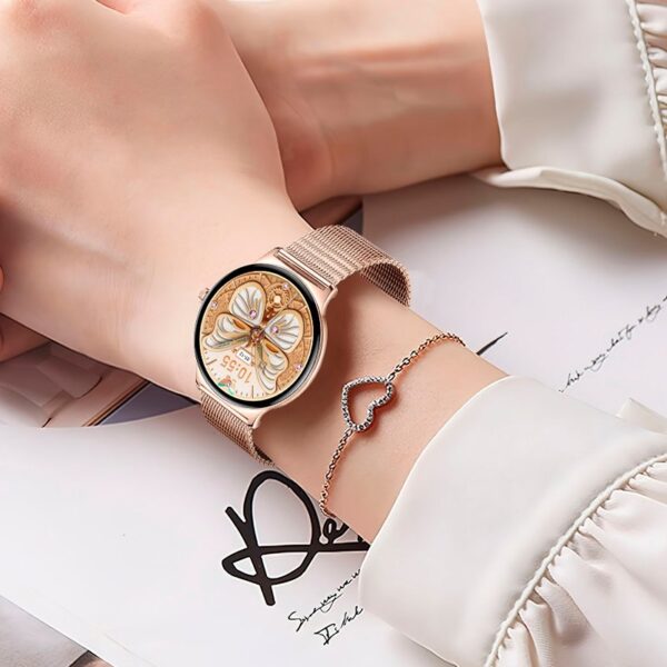 Smartwatch COOL Ultrathin + 2 Correas (Amoled, Llamadas, Ultrafino) Rosa - Image 13