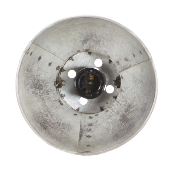 Candeeiro de parede industrial 90x25 cm E27 prateado - Image 7