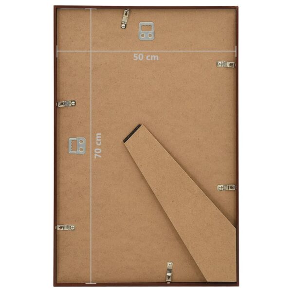 Molduras para parede ou mesa 5 pcs 50x70 cm MDF cor bronze - Image 8
