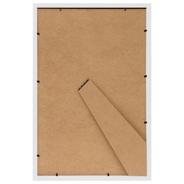 Molduras para mesa 5 pcs 21x29,7 cm MDF branco - Image 5