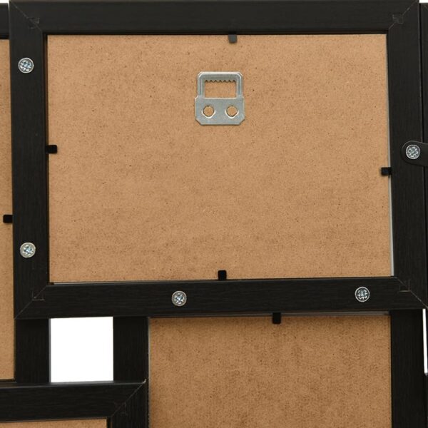 Moldura para 24 (10x15 cm) fotografias MDF preto - Image 5