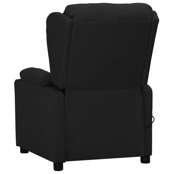 Poltrona de massagens elevatória tecido preto - Image 4