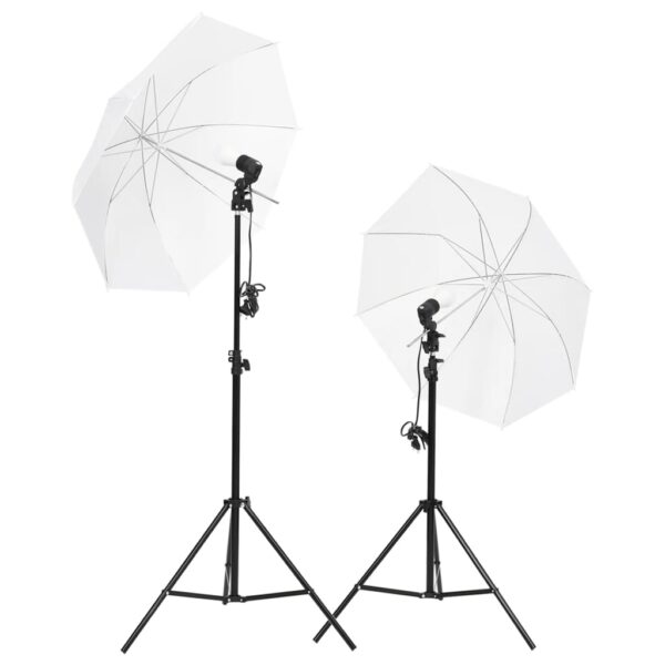 Kit estúdio fotográfico c/ conj. de iluminação/fundo/refletor - Image 6