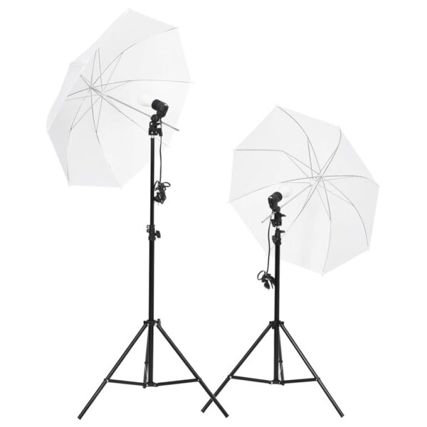 Kit estúdio fotográfico c/ conj. de iluminação/fundo/refletor - Image 6