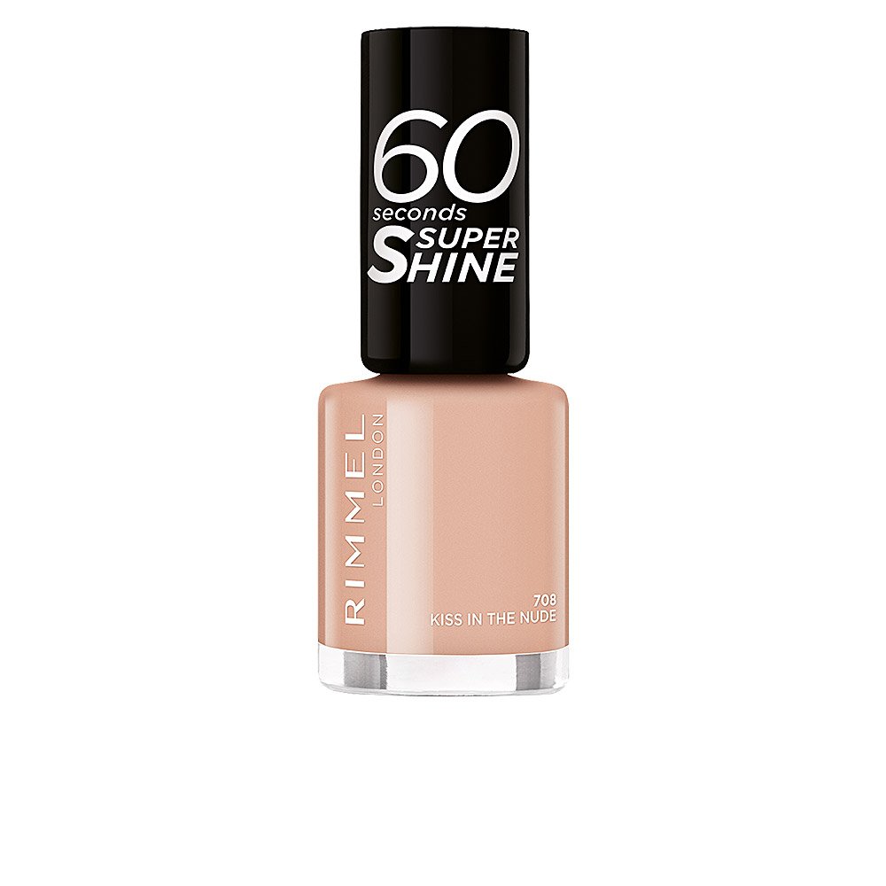 Esmalte 60 SECONDS SUPER SHINE #708-beijo nu 8 ml