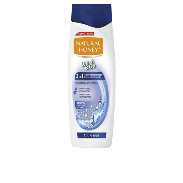 Shampoo e condicionador WASH & GO 2 em 1 330 ml