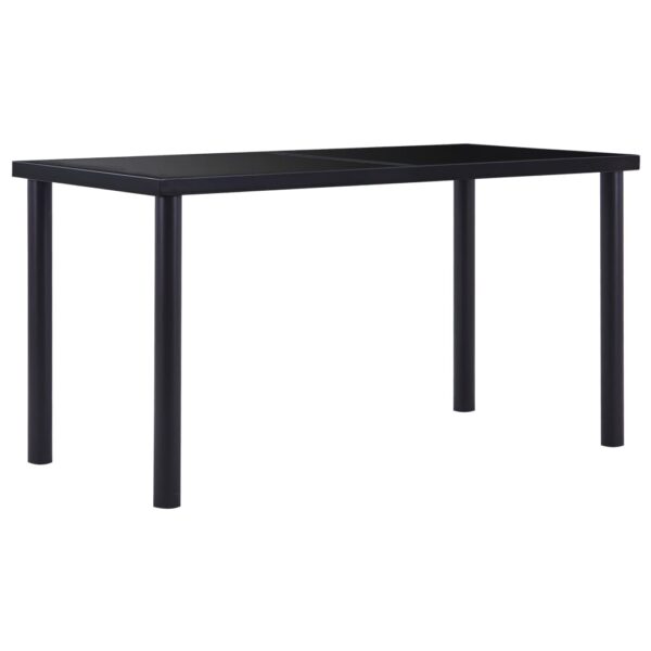 5 pcs conjunto de jantar camurça artificial castanho - Image 2