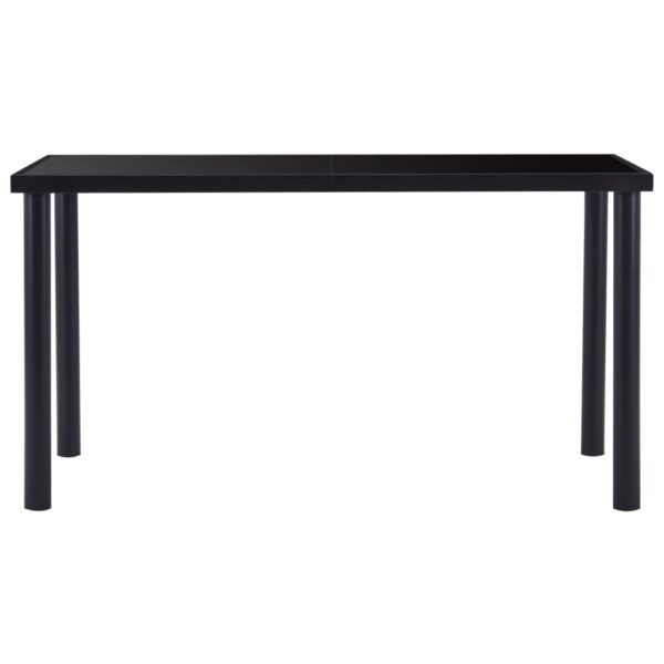 5 pcs conjunto de jantar camurça artificial castanho - Image 3