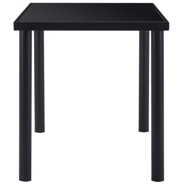 5 pcs conjunto de jantar camurça artificial castanho - Image 4