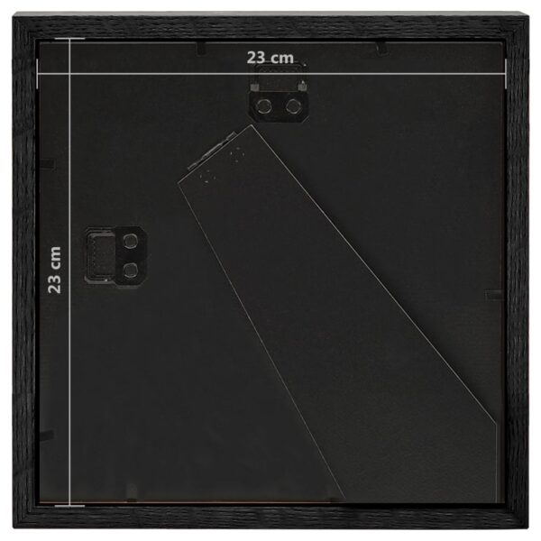 Molduras 3D 3 pcs 23x23 cm para fotografia de 13x13 cm preto - Image 7