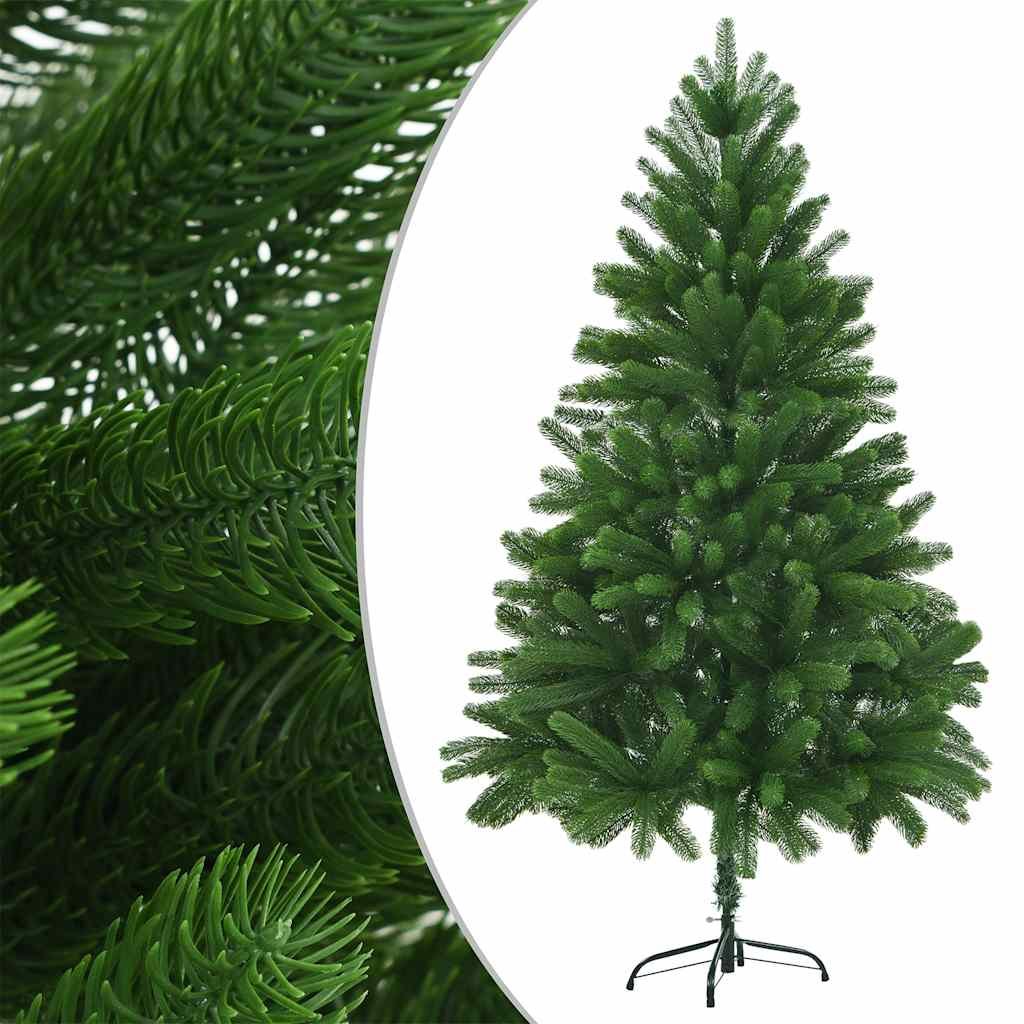 Árvore Natal artificial pré-iluminada c/ bolas 210 cm verde - Image 2