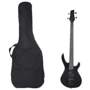 Baixo elétrico para iniciantes com saco 4/4 46" preto
